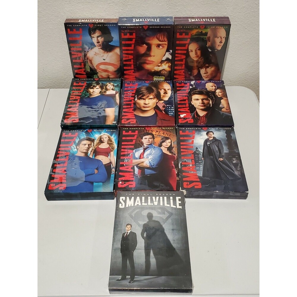 Smallville The Complete Series DVD New Seasons (1-10) 1 2 3 4 5 6 7 8 9 10 Set